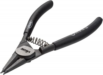 VIGOR Kliešte pre poistné krúžky, rovné/ hriadeľové V4429 ∙ 140 mm
