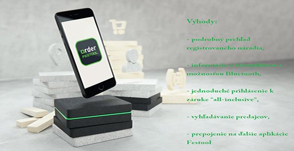 Nová aplikácia Festool Work
