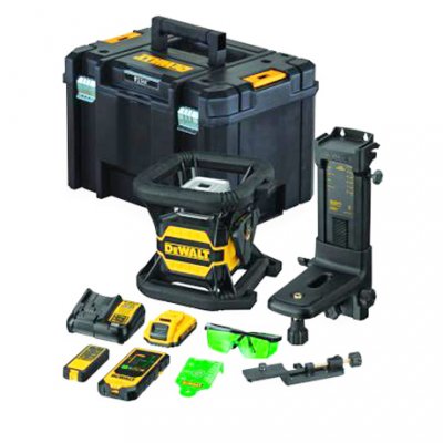 DeWALT DCE080D1GS Aku rotačný laser zelený 18V TOOL CONNECT, 2 Ah