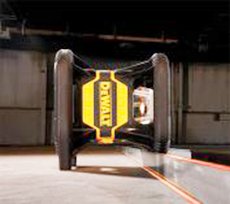 DeWALT DCE080D1RS Aku rotačný laser červený 18V TOOL CONNECT, 2 Ah