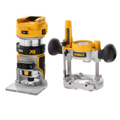 DeWALT DCW604NT Aku kombinovaná frézka horná bezuhlíková 18 V XR, 8 mm