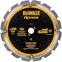 DeWALT DT1475 Rezný kotúč na cementovo-vláknité dosky, 305 x 30 mm, 16 zubov