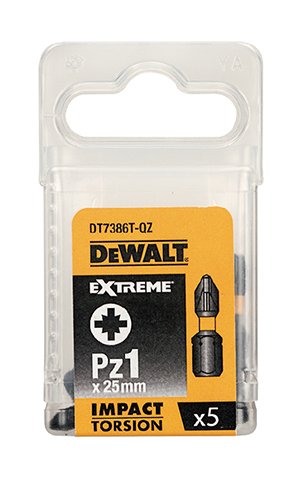 DeWALT DT7386T Skrutkovacie nástavce EXTREME Pz1 x 25 mm