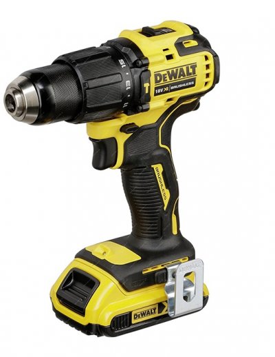 DeWALT DCD709D2T Aku vŕtačka príklepová bezuhlíková 18 V, 2 Ah