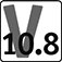 Napätie akumulátora 10,8 V