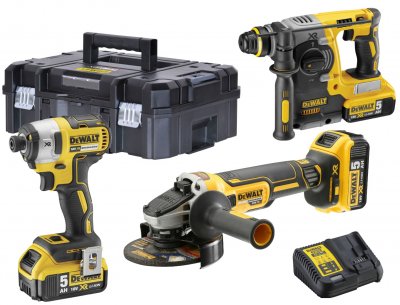 DeWALT DCK305P3T Kombo sada 18 V