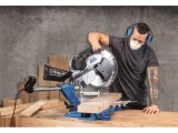 Scheppach / Woodster Scheppach HM 140 L Pokosová píla s poťahom, laserom, obojstranným náklonom, 2000 W