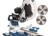 Scheppach / Woodster Scheppach HM 140 L Pokosová píla s poťahom, laserom, obojstranným náklonom, 2000 W