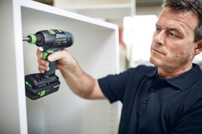 FESTOOL 576448 Akumulátorový vŕtací skrutkovač T 18+3-Basic