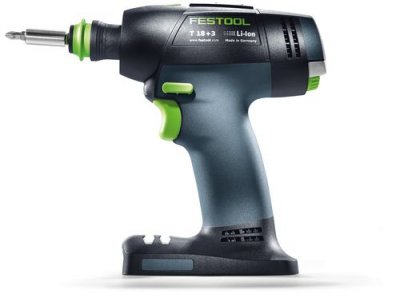 FESTOOL 576448 Akumulátorový vŕtací skrutkovač T 18+3-Basic
