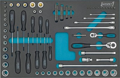 HAZET Sada nástrčných hlavíc TORX® 163-53/75 ∙ 75 ks