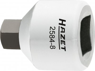 HAZET Nástrčná hlavica pre brzdové strmene 2584-8 ∙ 3/8" ∙ 8