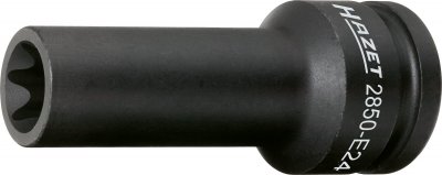 HAZET Nástrčná hlavica pre rázový a strojový uťahovač TORX® 2850-E20 ∙ 3/4" ∙ E20