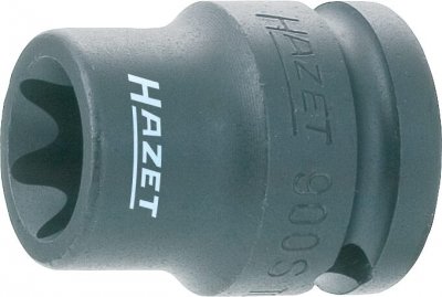 HAZET Nástrčná hlavica pre rázový a strojový uťahovač TORX® 900S-E10 ∙ 1/2" ∙ E10