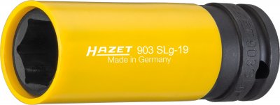 HAZET Nástrčná hlavica pre rázový a strojový uťahovač (6-hran) 903SLG-19 ∙ 1/2" ∙ 19