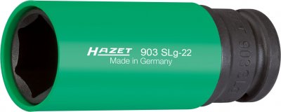 HAZET Nástrčná hlavica pre rázový a strojový uťahovač (6-hran) 903SLG-22 ∙ 1/2" ∙ 22