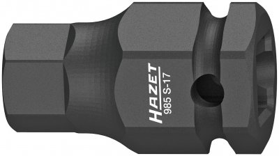 HAZET Nástrčná hlavica pre rázový a strojový uťahovač 985S-17 ∙ 1/2" ∙17