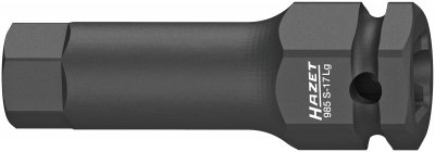 HAZET Nástrčná hlavica pre rázový a strojový uťahovač 985S-17LG ∙ 1/2" ∙ 17