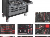 VIGOR Dielenský vozík 1000 XL so základným náradím pre VW a AUDI V4497 ∙255 ks