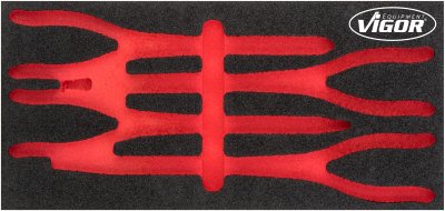 VIGOR Penová vložka 1/3+, prázdna V4995-L