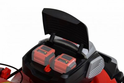 HECHT5051S 5in1 Aku kosačka s pojazdom, 40 V, 60 l