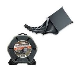 ECHO 340105075 Struna BLACK DIAMOND 2,67 mm, SPOOL7 - 345 m