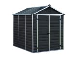 Palram Skylight 6x8 Záhradný domček z polykarbonátu antracit