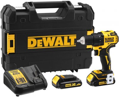 DeWALT DCD708S2T Aku vŕtačka bezuhlíková 18 V, 1,5 Ah