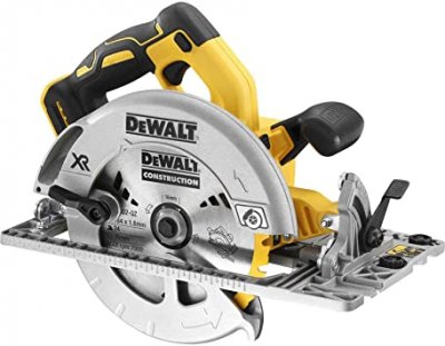 DeWALT DCS572NT Aku kotúčová píla so základňou pre lištu 184 mm, 18 V