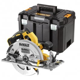 DeWALT DCS572NT Aku kotúčová píla so základňou pre lištu 184 mm, 18 V