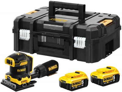 DeWALT DCW200P2 Aku vibračná brúska 18 V, 5 Ah