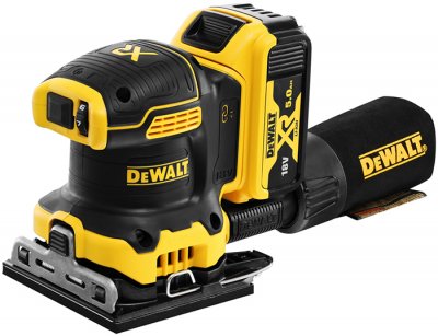 DeWALT DCW200P2 Aku vibračná brúska 18 V, 5 Ah