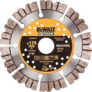 DeWALT DT90294 Diamantový rezný kotúč 125 x 3 mm pre DCG200