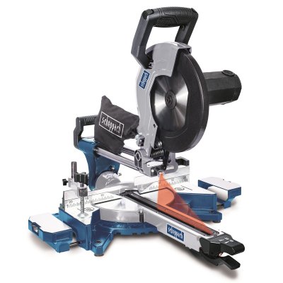 Scheppach / Woodster Scheppach HM 110 MP Pokosová pila s poťahom a laserom, 2000 W