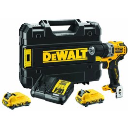 DeWALT DCD701D2 Aku vŕtačka bezuhlíková 12 V, 2 Ah
