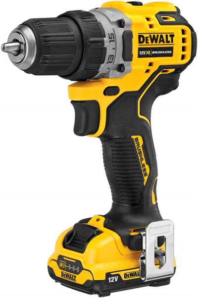 DeWALT DCD701D2 Aku vŕtačka bezuhlíková 12 V, 2 Ah