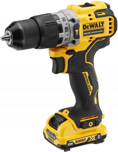 DeWALT DCD706D2 Aku príklepová vŕtačka bezuhlíková 12 V