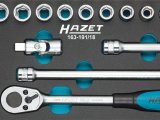HAZET Sada nástrčných kľúčov 163-191/18 ∙ 1/2" ∙ 18 ks