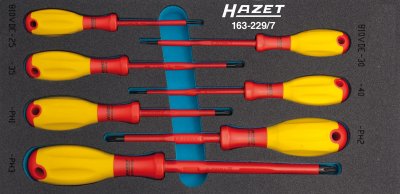 HAZET Sada skrutkovačov VDE 163-229/7 ∙ 7 ks