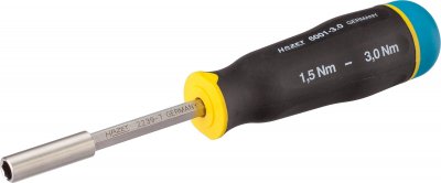 HAZET Momentový skrutkovač 6001-3.0/3 ∙ 1/4" ∙ 1,5 – 3 Nm ∙ 3 ks
