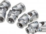 HAZET Sada nástrčných hlavíc TORX® 880G-E/4 ∙ 3/8" ∙ 4 ks