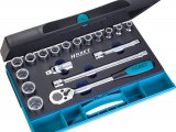 HAZET Sada nástrčných hlavíc (6-hran) 932/18 ∙ 1/2" ∙ 18 ks