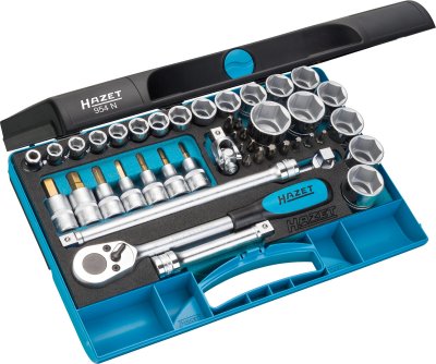 HAZET Sada nástrčných hlavíc 954N ∙ 1/2" ∙ 44 ks