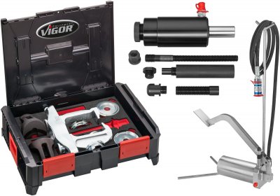 VIGOR Základná sada hydraulické kompaktné kolesové ložisko V5554 ∙ 28 ks