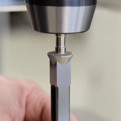 IGM Professional IGM Diamantový kužeľový brúsik pre ostrohranné dlabacie vrtáky do 13 mm