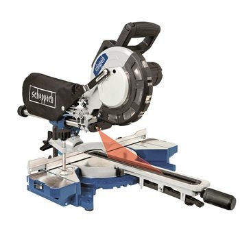 Scheppach / Woodster Scheppach HM 216 Pokosová píla s poťahom a laserom, 2000 W
