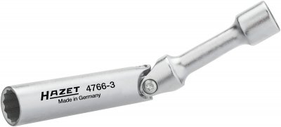 HAZET Kľúč na zapaľovacie sviečky 4766-3 ∙ 3/8" ∙ 14