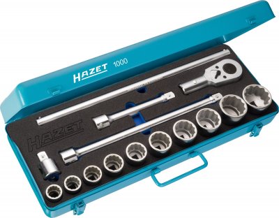 HAZET Sada nástrčných hlavíc 1000Z ∙ 3/4" ∙ 15 ks