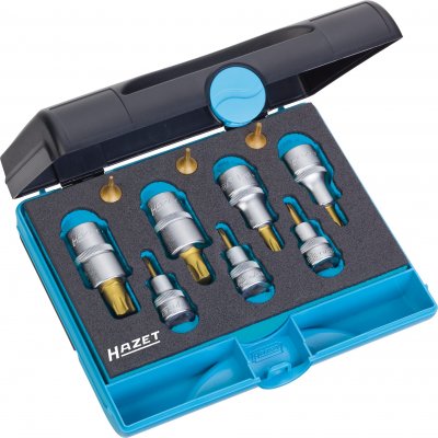 HAZET Sada nástrčných hlavíc TORX® 1557/10 ∙ 10 ks