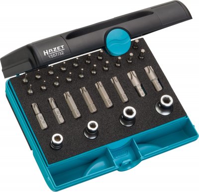 HAZET Sada nástrčných hlavíc TORX® 1557/32 ∙ 32 ks